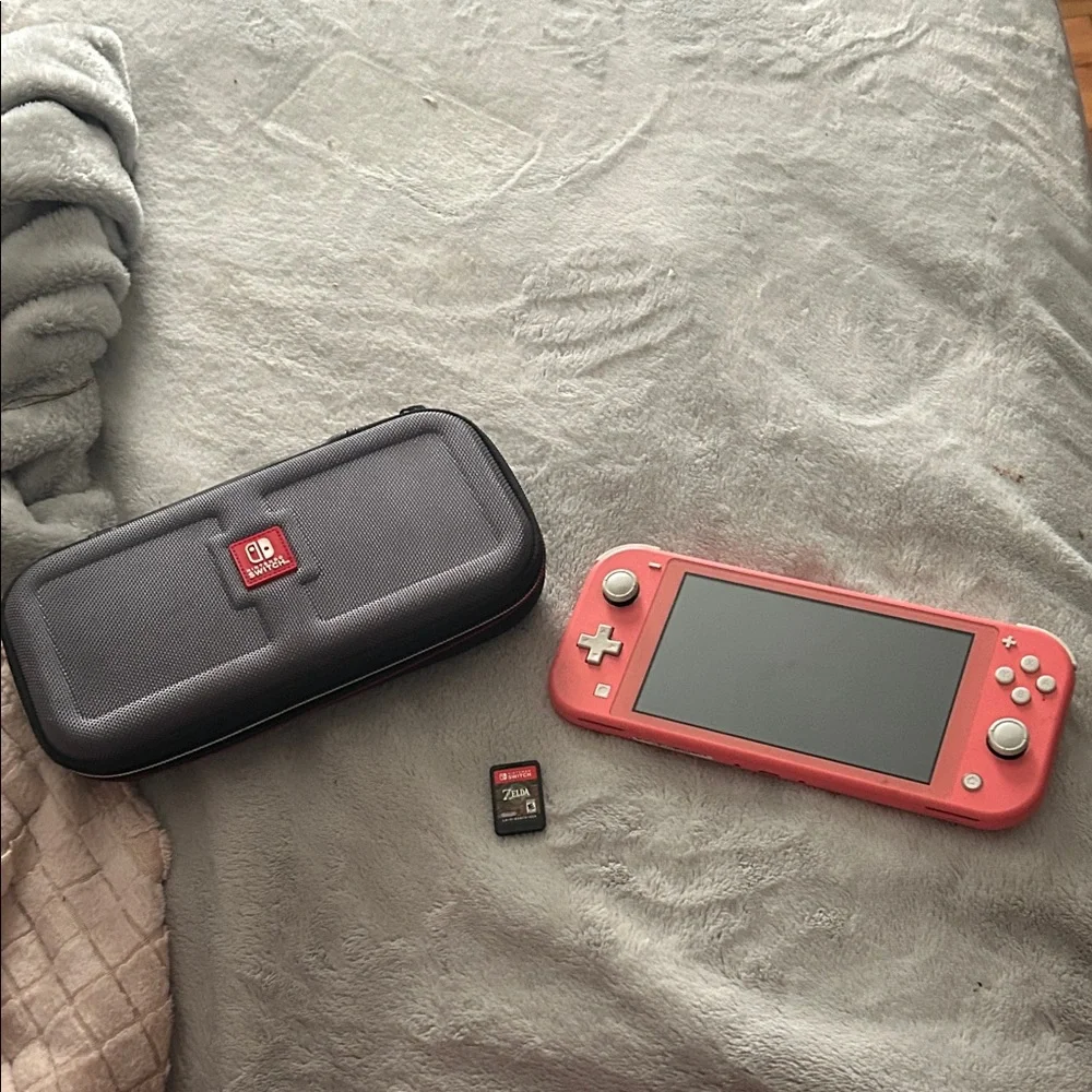 Nintendo Switch Lite Pink with Accessories